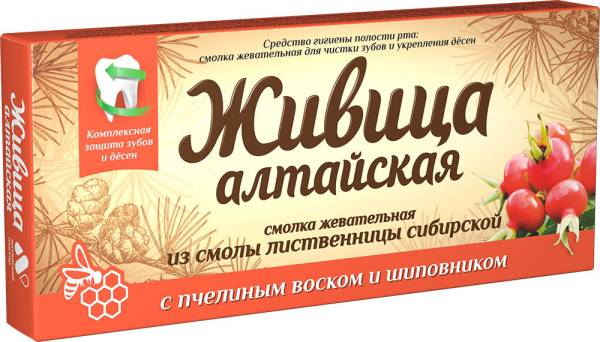 Изображение товара Смолка жевательная Живица Алтайская с пчелиным воском и шиповником Алтайский Нектар 4шт Смолка жевательная Живица Алтайская с пчелиным воском и шиповником Алтайский Нектар 4шт фотография