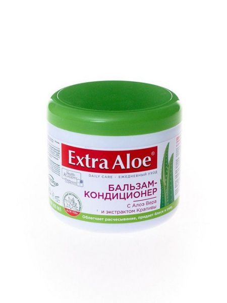 Вилсен Extra Aloe бальзам кондиционер для волос с экстрактом крапивы 500мл фотография