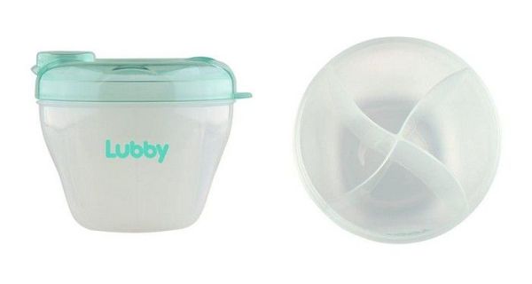 Lubby контейнер для хранения детского питания для молочной смеси 4 секции фотография
