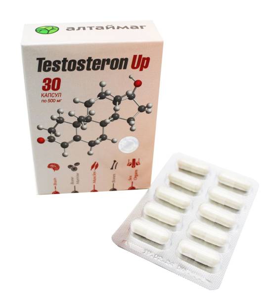 Изображение товара Testosteron Up АлтайМаг 30 капсул Testosteron Up АлтайМаг 30 капсул фотография