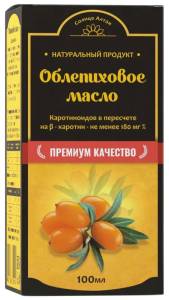 Масло Облепиховое Солнце Алтая 50мл